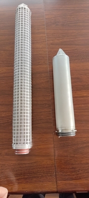 کارتریج فیلتر میله تیتانیوم استیل ضد زنگ 0.22 میکرون یدکی فیلتر پرس فیلتر گاز آب