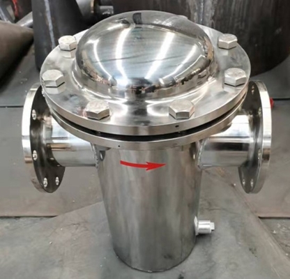 فیلتر جریان بالا آب مواد محفظه Ss 304 فیلتر مغناطیسی SCX Pipeline Iron Separator